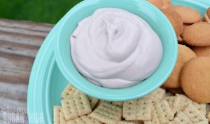 Chocolate Marsmallow Dip Smores