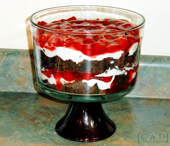 black forest cake trifle
