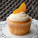 mandarin orange cupcake