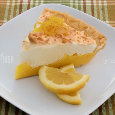 Summertime JELL-O Baked Lemon Meringue Pie
