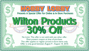 wilton coupon