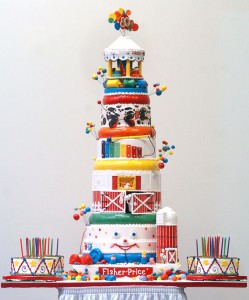 fisher price 80th anniversary cake
