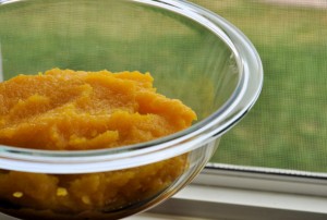 fresh pumpkin puree from scratch