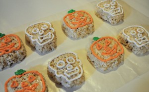 pumpkin cereal treats