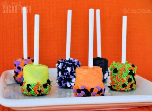 wilton halloween dipped marshmallows