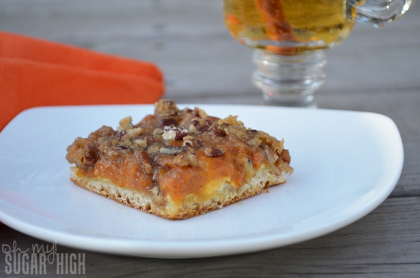 Pumpkin Praline Squares 8