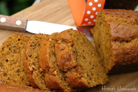 Pumpkin-Nut-Bread Hoosier Homemade