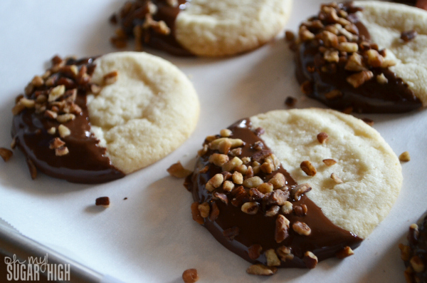 choklad doppade socker Cookies Pillsbury 6