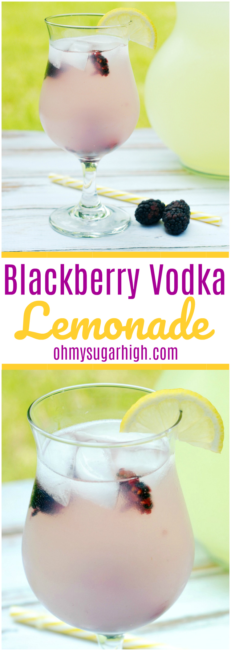 Looking for the perfect summer drink recipes? This Blackberry Vodka Lemonade is a refreshing vodka and lemonade drink recipe. Made with Pinnacle vodka, this cocktail is the perfect addition to your vodka drinks recipe collection and is great for entertaining!