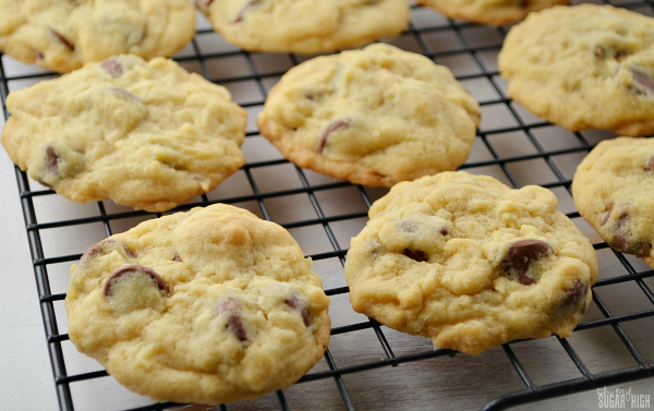 Chewy Chocolate Chip Coconut Cookies