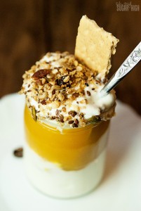 Pumpkin Spice Granola Parfaits