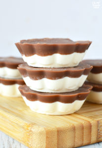 This chocolate cheesecake fat bomb recipe is the perfect way to help you maintain your keto lifestyle! Made with coconut oil, you'll love this two layered keto fat bomb with cream cheese to have on hand for a tasty snack when you need it most.