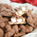 When you are short on time these chocolate peanut clusters will save the day! Loaded with peanuts and marshmallows, these homemade chocolate candies are quick and easy to prepare for a crowd. They make a perfect addition to your holiday baking!